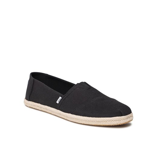 Espadryle Toms Alpargata Rope 10019670 Czarny ze sklepu eobuwie.pl w kategorii Espadryle damskie - zdjęcie 182099720