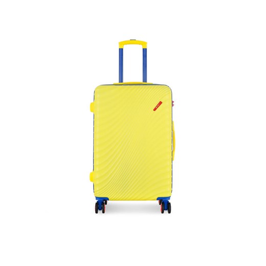 Walizka średnia Semi Line T5934-2 Żółty ze sklepu eobuwie.pl w kategorii Walizki - zdjęcie 182099742