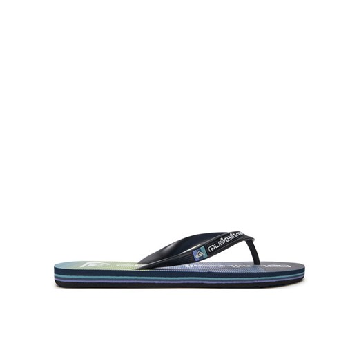 Japonki Quiksilver MOLOKAI STRIPE AQYL101361 XBBG Niebieski ze sklepu eobuwie.pl w kategorii Klapki męskie - zdjęcie 182099920