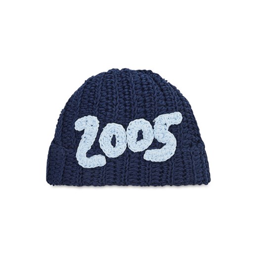 Czapka 2005 Crocheted Beanie Granatowy ze sklepu eobuwie.pl w kategorii Czapki zimowe damskie - zdjęcie 182099990