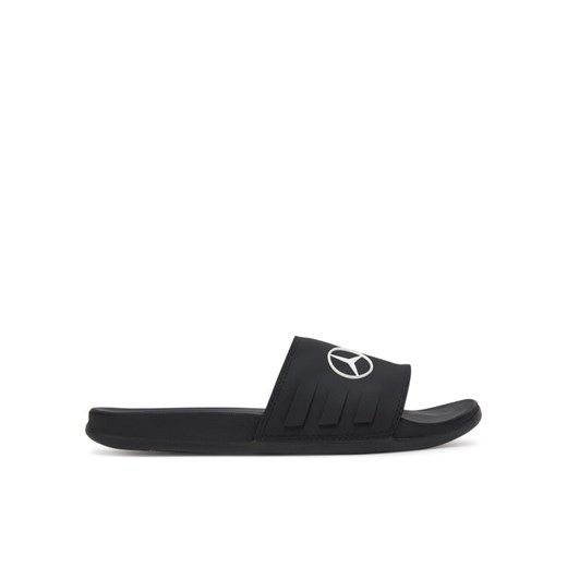 Klapki adidas Mercedes - AMG Petronas Formula One Team adilette JR1070 Czarny ze sklepu eobuwie.pl w kategorii Klapki męskie - zdjęcie 182100034