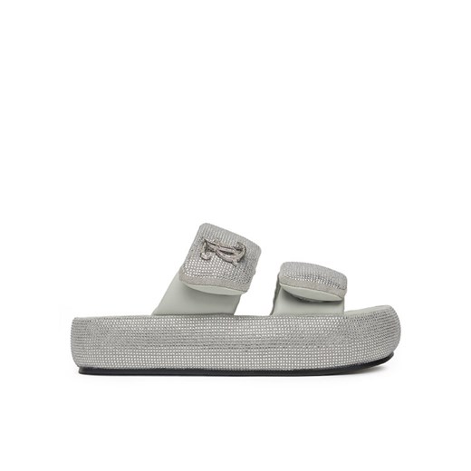 Klapki Juicy Couture WSS21515-02 Szary ze sklepu eobuwie.pl w kategorii Klapki damskie - zdjęcie 182100060
