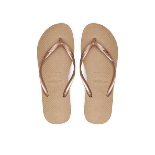 Japonki Havaianas 4000030.3581 Złoty ze sklepu eobuwie.pl w kategorii Klapki męskie - zdjęcie 182100122