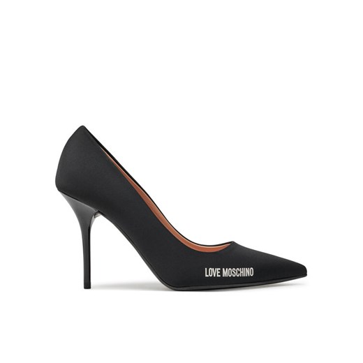 Szpilki LOVE MOSCHINO JA10089G1LIM0000 Czarny ze sklepu eobuwie.pl w kategorii Czółenka - zdjęcie 182100161