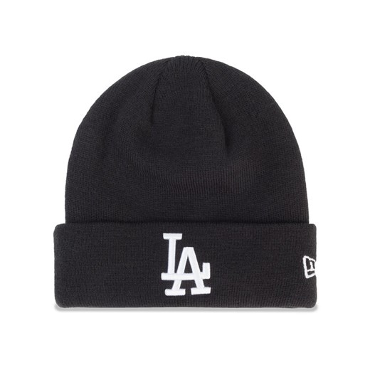 Czapka New Era Mlb Essential Cuff 12122730 Czarny ze sklepu eobuwie.pl w kategorii Czapki zimowe męskie - zdjęcie 182100162