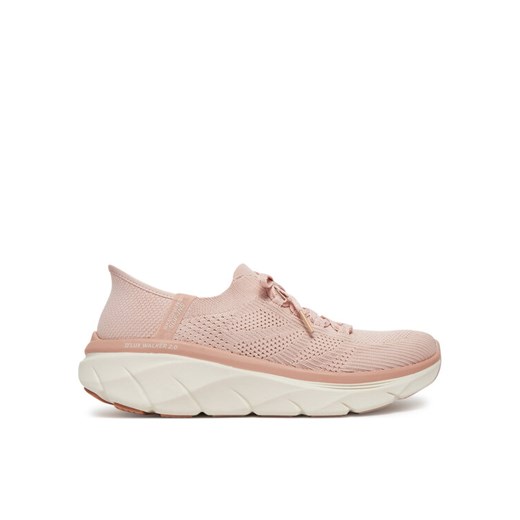 Sneakersy Skechers D'Lux Walker 2.0-Thrill Movement 150105/ROS Różowy ze sklepu eobuwie.pl w kategorii Buty sportowe damskie - zdjęcie 182100252