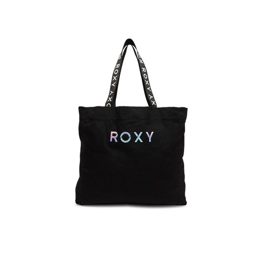 Torebka Roxy ROXY-ACCCS-15-SS2025 Czarny ze sklepu eobuwie.pl w kategorii Torby Shopper bag - zdjęcie 182100263