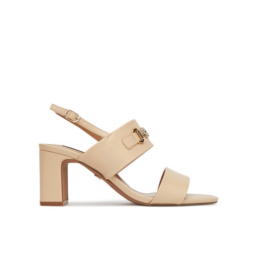 Sandały Nine West 2489-19 Beżowy ze sklepu eobuwie.pl w kategorii Sandały damskie - zdjęcie 182100292