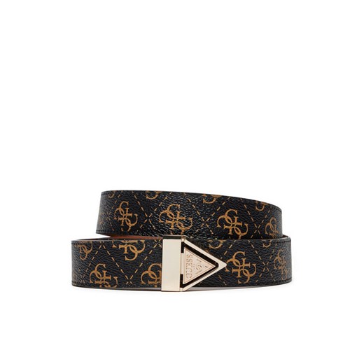 Pasek Damski Guess Noelle (BG) Belts BW9142 P4330 Brązowy ze sklepu eobuwie.pl w kategorii Paski damskie - zdjęcie 182100324