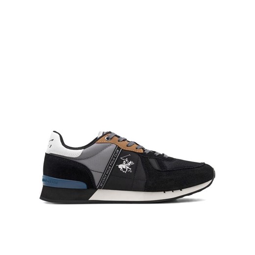 Sneakersy Beverly Hills Polo Club PEPE-01 Czarny ze sklepu eobuwie.pl w kategorii Buty sportowe męskie - zdjęcie 182100434