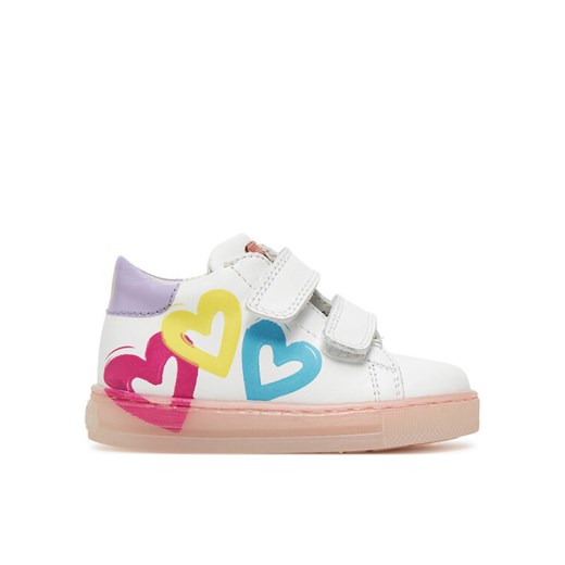 Sneakersy Naturino Falcotto By Naturino Lovemy Vl 2019189.03.1N21 Biały ze sklepu eobuwie.pl w kategorii Buty sportowe dziecięce - zdjęcie 182100483