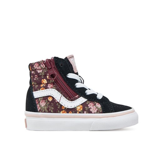 Tenisówki Vans SK8-Hi Reissue Side Zip VN0007Q3BOV1 Czarny ze sklepu eobuwie.pl w kategorii Trampki dziecięce - zdjęcie 182100491