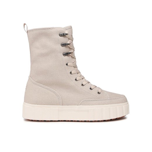Botki Fila Sandblast High Wmn FFW0186.70003 Beżowy ze sklepu eobuwie.pl w kategorii Botki - zdjęcie 182100533