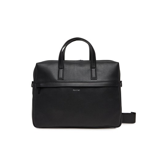 Torba na laptopa Calvin Klein Ck Must Laptop Bag K50K513050 Czarny ze sklepu eobuwie.pl w kategorii Torby na laptopa - zdjęcie 182100542