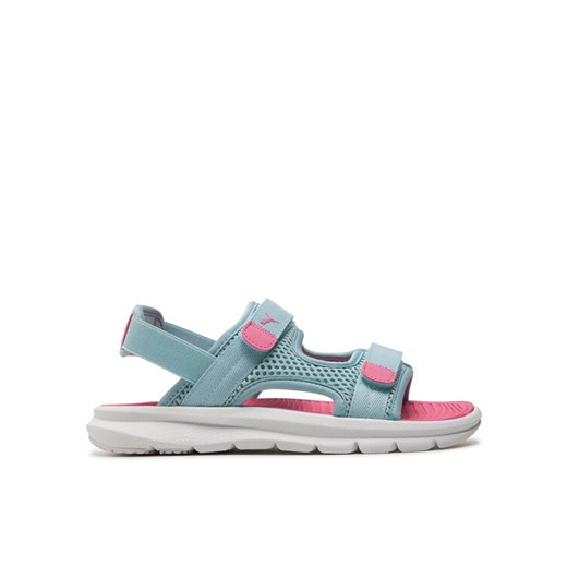 Sandały Puma Evolve Sandal Jr 390449 09 Turkusowy ze sklepu eobuwie.pl w kategorii Sandały dziecięce - zdjęcie 182100702