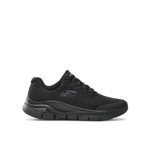 Sneakersy Skechers Arch Fit 232040/BBK Czarny ze sklepu eobuwie.pl w kategorii Buty sportowe męskie - zdjęcie 182100704