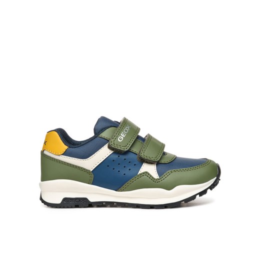 Sneakersy Geox Pavel J4515A 054FU CA34B S Zielony ze sklepu eobuwie.pl w kategorii Buty sportowe dziecięce - zdjęcie 182100762