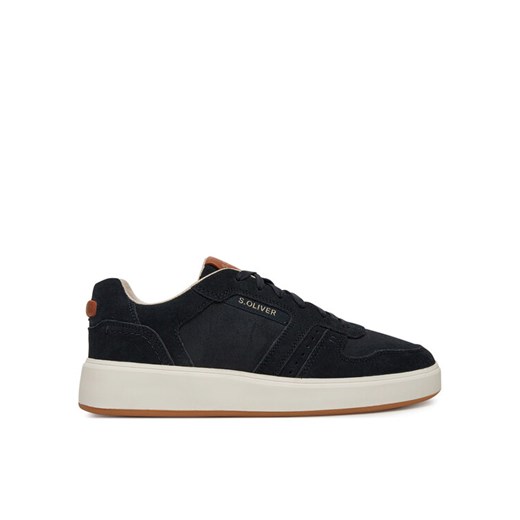Sneakersy s.Oliver 5-13658-44 Granatowy ze sklepu eobuwie.pl w kategorii Buty sportowe męskie - zdjęcie 182100830
