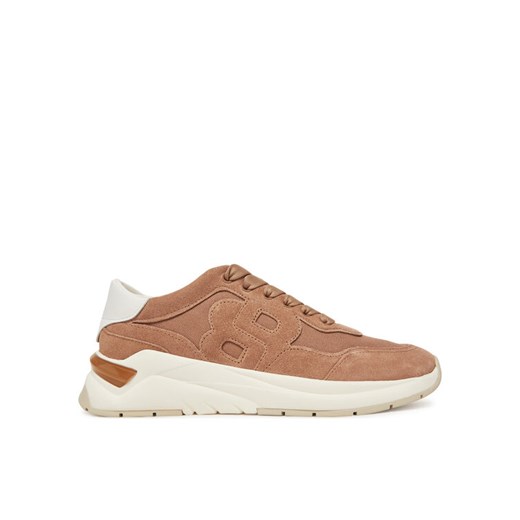 Sneakersy BOSS Skylar Runn 50541600 Brązowy ze sklepu eobuwie.pl w kategorii Buty sportowe damskie - zdjęcie 182101001