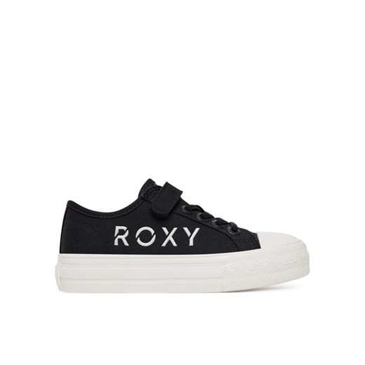 Trampki Roxy 24KC1003 Czarny ze sklepu eobuwie.pl w kategorii Trampki dziecięce - zdjęcie 182101160