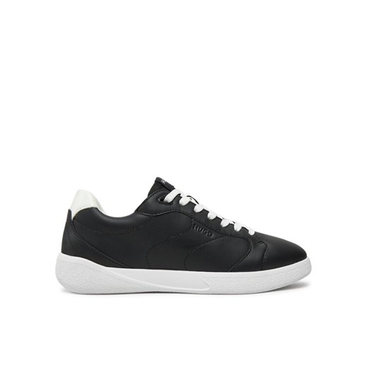 Sneakersy Boss Riven 50523514 Czarny ze sklepu eobuwie.pl w kategorii Buty sportowe damskie - zdjęcie 182101231