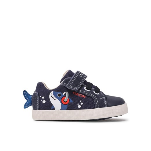 Sneakersy Geox B Kilwi Boy B25A7C01022C4064 M Granatowy ze sklepu eobuwie.pl w kategorii Trampki dziecięce - zdjęcie 182101243