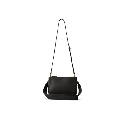 Torebka LAUREN RALPH LAUREN 431970155001 Czarny ze sklepu eobuwie.pl w kategorii Kopertówki - zdjęcie 182101334