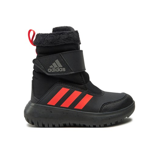 Śniegowce adidas Winterplay IF1718 Czarny ze sklepu eobuwie.pl w kategorii Buty zimowe dziecięce - zdjęcie 182101462