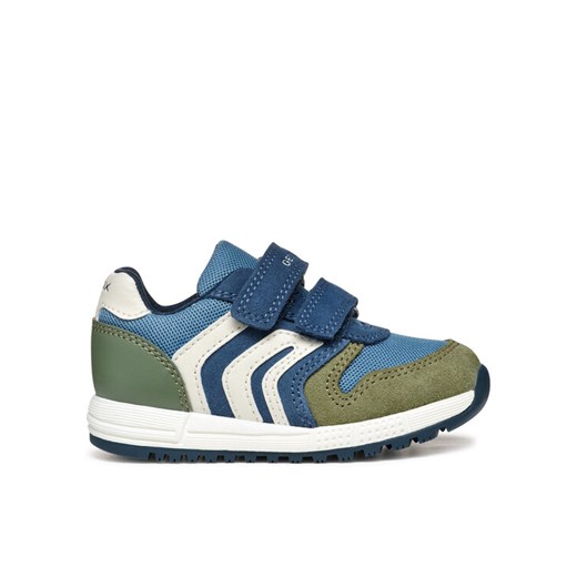 Sneakersy Geox Alben B453CA 02214 CF34B M Niebieski ze sklepu eobuwie.pl w kategorii Buty sportowe dziecięce - zdjęcie 182101464