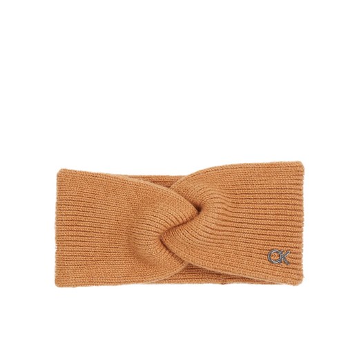 Opaska materiałowa Calvin Klein K60K612591 Brązowy ze sklepu eobuwie.pl w kategorii Opaski do włosów - zdjęcie 182101504