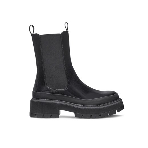Botki DeeZee VIVIENNE H58089-1 Czarny ze sklepu eobuwie.pl w kategorii Workery damskie - zdjęcie 182101521