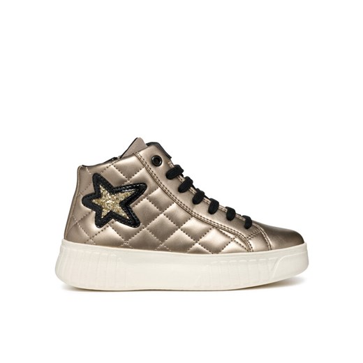 Sneakersy Geox J Mikiroshi Girl J46DVA 000NF C2229 M Złoty ze sklepu eobuwie.pl w kategorii Buty sportowe dziecięce - zdjęcie 182101580