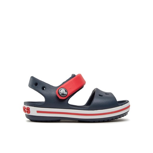 Sandały Crocs Crocband Sandal Kids 12856 Granatowy ze sklepu eobuwie.pl w kategorii Buciki niemowlęce - zdjęcie 182101632