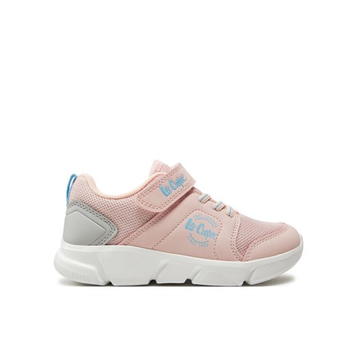Sneakersy Lee Cooper LCW-24-32-2582K Różowy ze sklepu eobuwie.pl w kategorii Buty sportowe dziecięce - zdjęcie 182101634