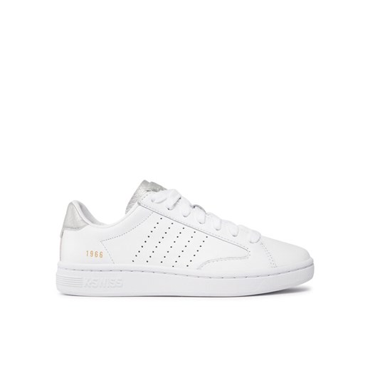 Sneakersy K-Swiss Lozan Klub Lth 97263-972-M Biały ze sklepu eobuwie.pl w kategorii Trampki damskie - zdjęcie 182101713