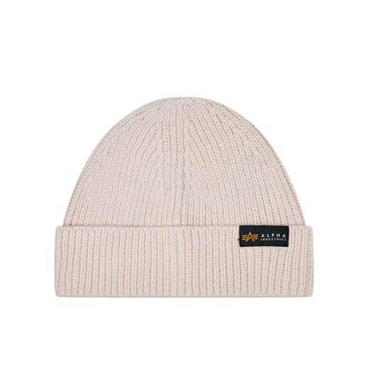 Czapka Alpha Industries Dockers Beanie 138905 Biały ze sklepu eobuwie.pl w kategorii Czapki zimowe męskie - zdjęcie 182101774
