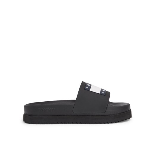 Klapki Tommy Jeans Tjw Elevated Flatform Slide EN0EN02451 Czarny Tommy Jeans 41 eobuwie.pl