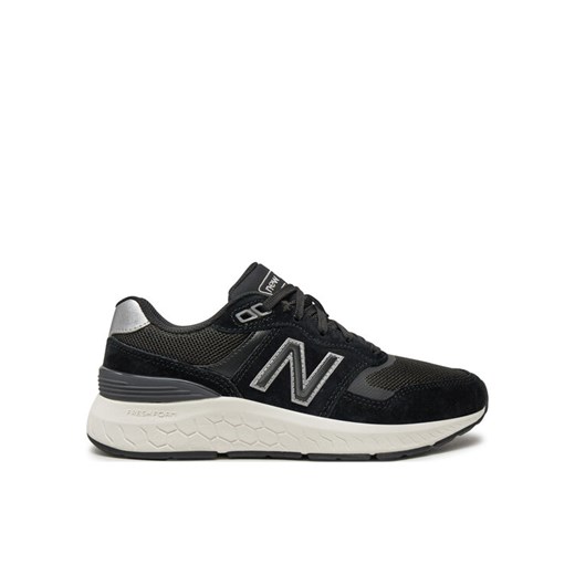Sneakersy New Balance Walking 880 WW880BK6 Czarny ze sklepu eobuwie.pl w kategorii Buty sportowe damskie - zdjęcie 182101994