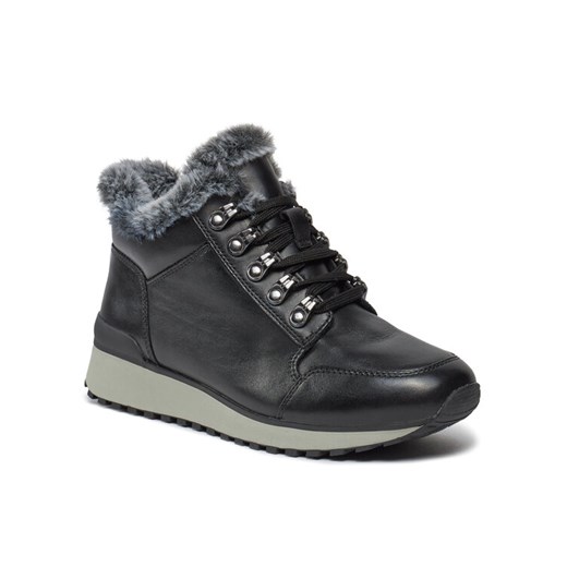 Sneakersy Caprice 9-26211-41 Czarny ze sklepu eobuwie.pl w kategorii Botki - zdjęcie 182102034