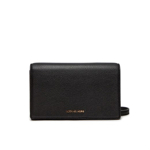 Torebka MICHAEL Michael Kors Jet Set 32S4GJ6C6L Czarny ze sklepu eobuwie.pl w kategorii Listonoszki - zdjęcie 182102170