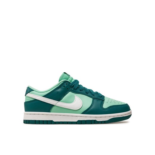 Sneakersy Nike Dunk Low DD1503 301 Zielony ze sklepu eobuwie.pl w kategorii Buty sportowe damskie - zdjęcie 182102270