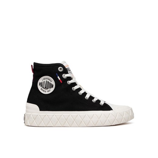 Trampki Palladium Ace Cvs Mid U 77015-030-M Czarny ze sklepu eobuwie.pl w kategorii Trampki damskie - zdjęcie 182102290