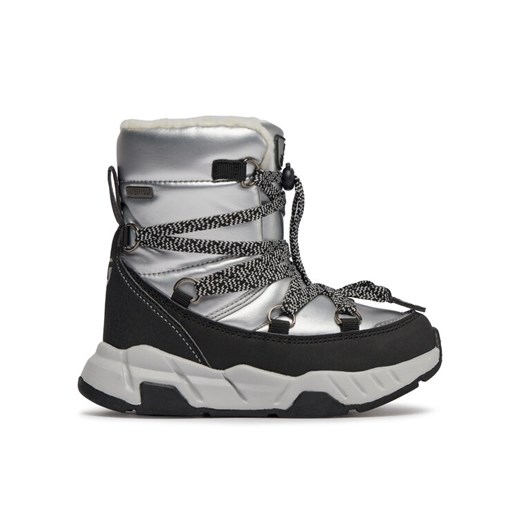 Śniegowce ZigZag Turriea Kids Boot WP Z234122 Szary ze sklepu eobuwie.pl w kategorii Buty zimowe dziecięce - zdjęcie 182102363