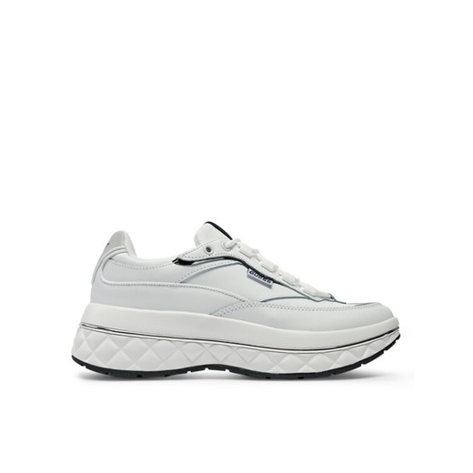 Sneakersy Guess Kyrki FLTKYR LEA12 Biały ze sklepu eobuwie.pl w kategorii Buty sportowe damskie - zdjęcie 182102371