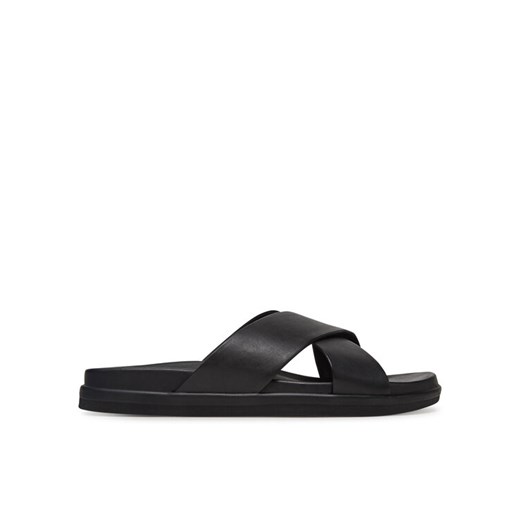 Klapki Jack&Jones Jfwverona 12275239 Czarny ze sklepu eobuwie.pl w kategorii Klapki męskie - zdjęcie 182102372
