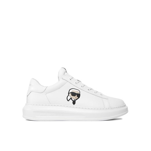 Sneakersy KARL LAGERFELD KL52530N Biały ze sklepu eobuwie.pl w kategorii Trampki męskie - zdjęcie 182102380