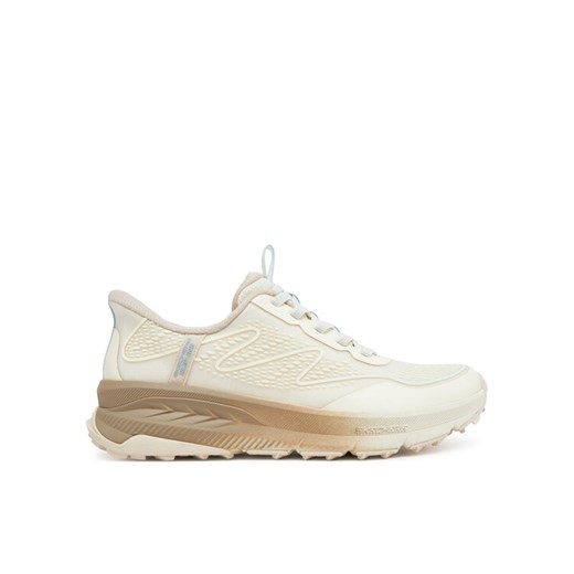Sneakersy Skechers Switch Back - Mist 180157/NAT Brązowy ze sklepu eobuwie.pl w kategorii Buty sportowe damskie - zdjęcie 182102432