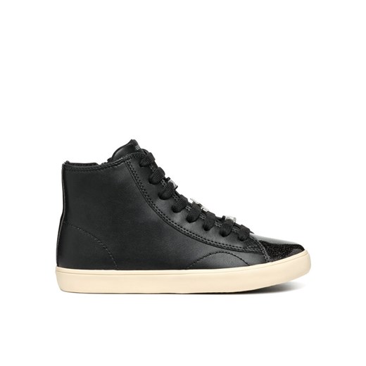 Sneakersy Geox J Gisli Girl J464NJ 0BCKC C9999 S Czarny ze sklepu eobuwie.pl w kategorii Buty sportowe dziecięce - zdjęcie 182102434