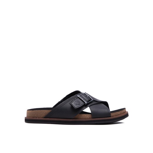 Klapki Timberland Amalfi Vibes Cross Slide TB0A2B65015 Czarny ze sklepu eobuwie.pl w kategorii Klapki męskie - zdjęcie 182102450