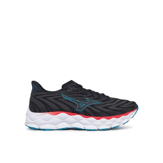 Buty do biegania Mizuno Wave Sky 8 J1GC2402 Czarny ze sklepu eobuwie.pl w kategorii Buty sportowe męskie - zdjęcie 182102504